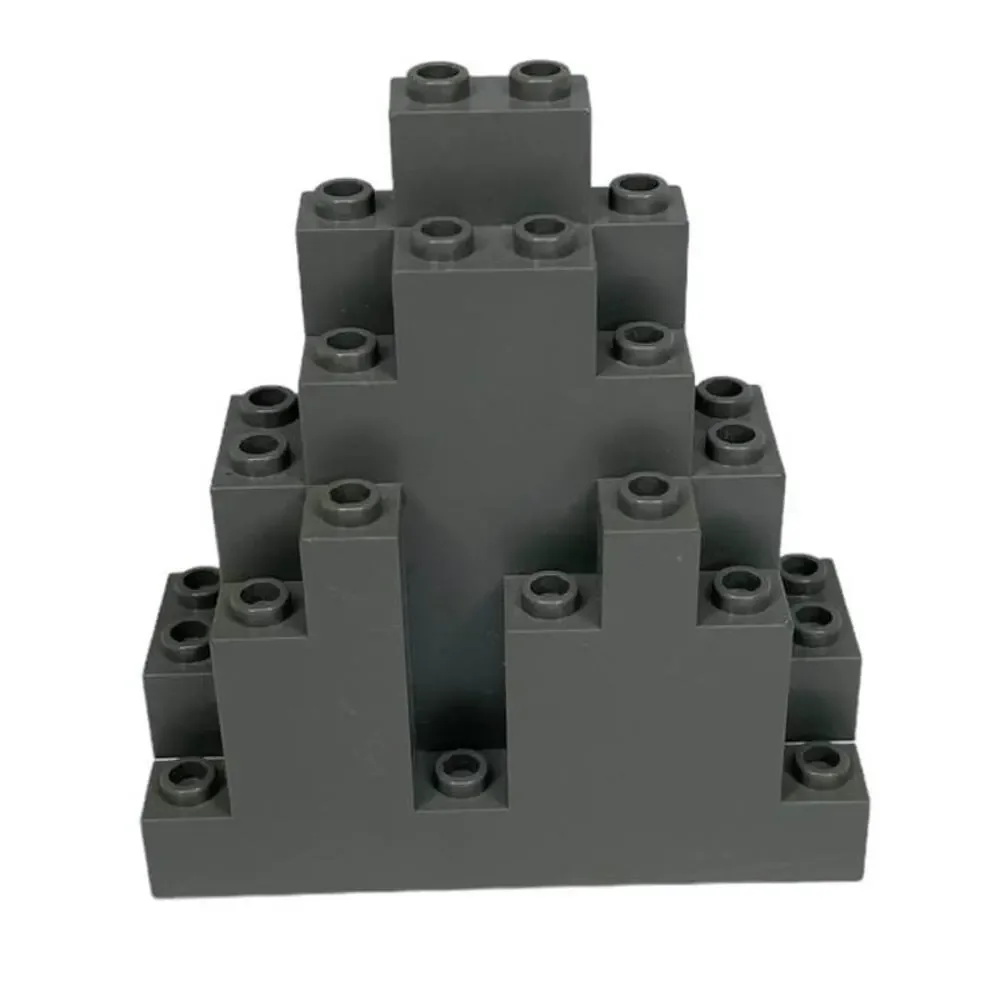 LEGO Castle Rock Panel Gray 6083 Wall Piece Castle Parts MOC Build